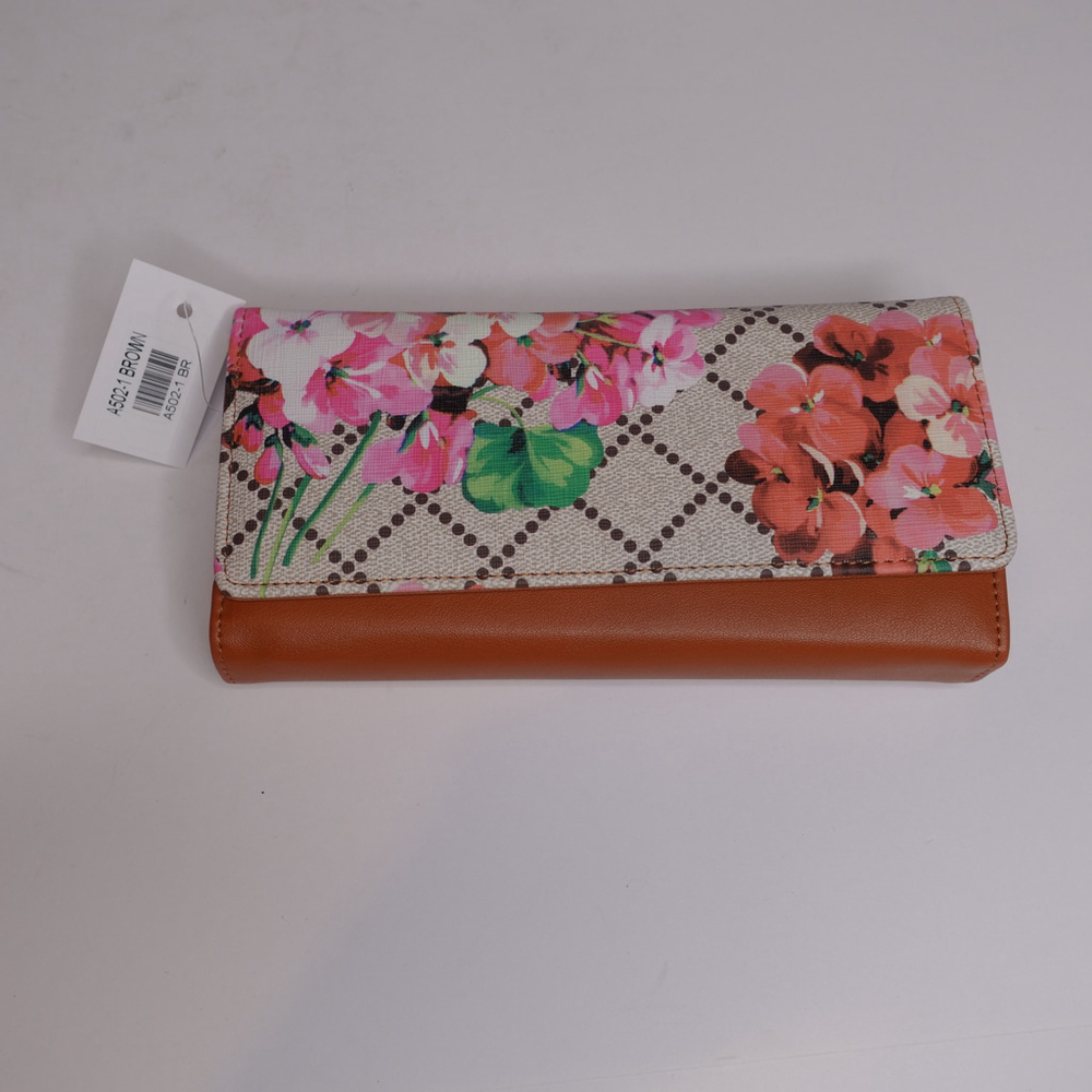 Women's AR New York Wallet, One size, Brown Floral NWT $59
